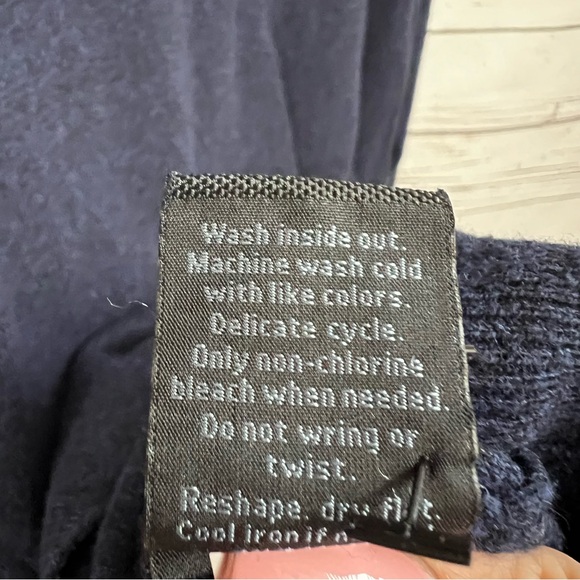 Men's Marc Anthony Dark Blue Crewneck Sweater XL - Picture 7 of 7